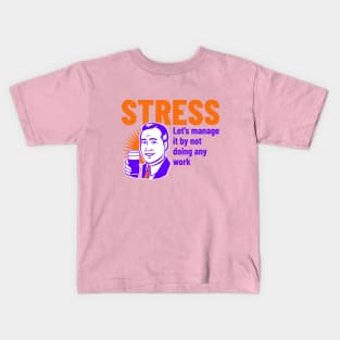 Stress Funny-Vintage look Kids T-Shirt